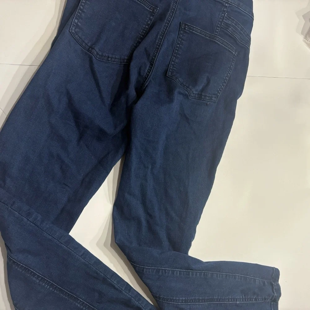 We The Free Pull-On Jeggings Blue Stretch Skinny Denim Pants